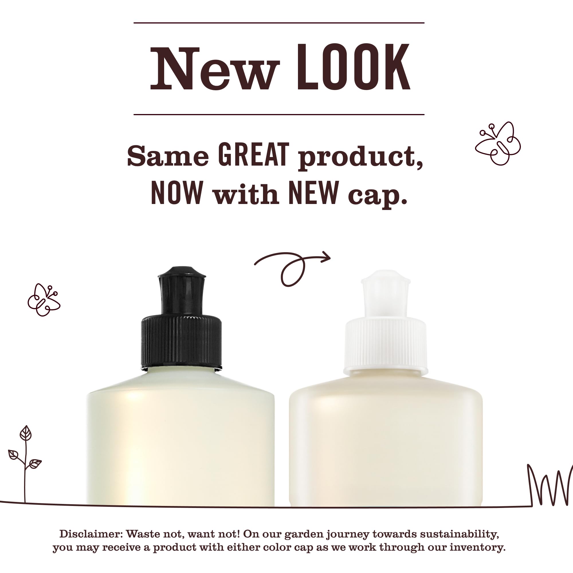 Ingredients highlight: essential oils and glycerin in Mrs. Meyer's formula.