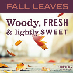 Pouring Mrs. Meyer's Fall Leaves dish soap for easy hand washing.