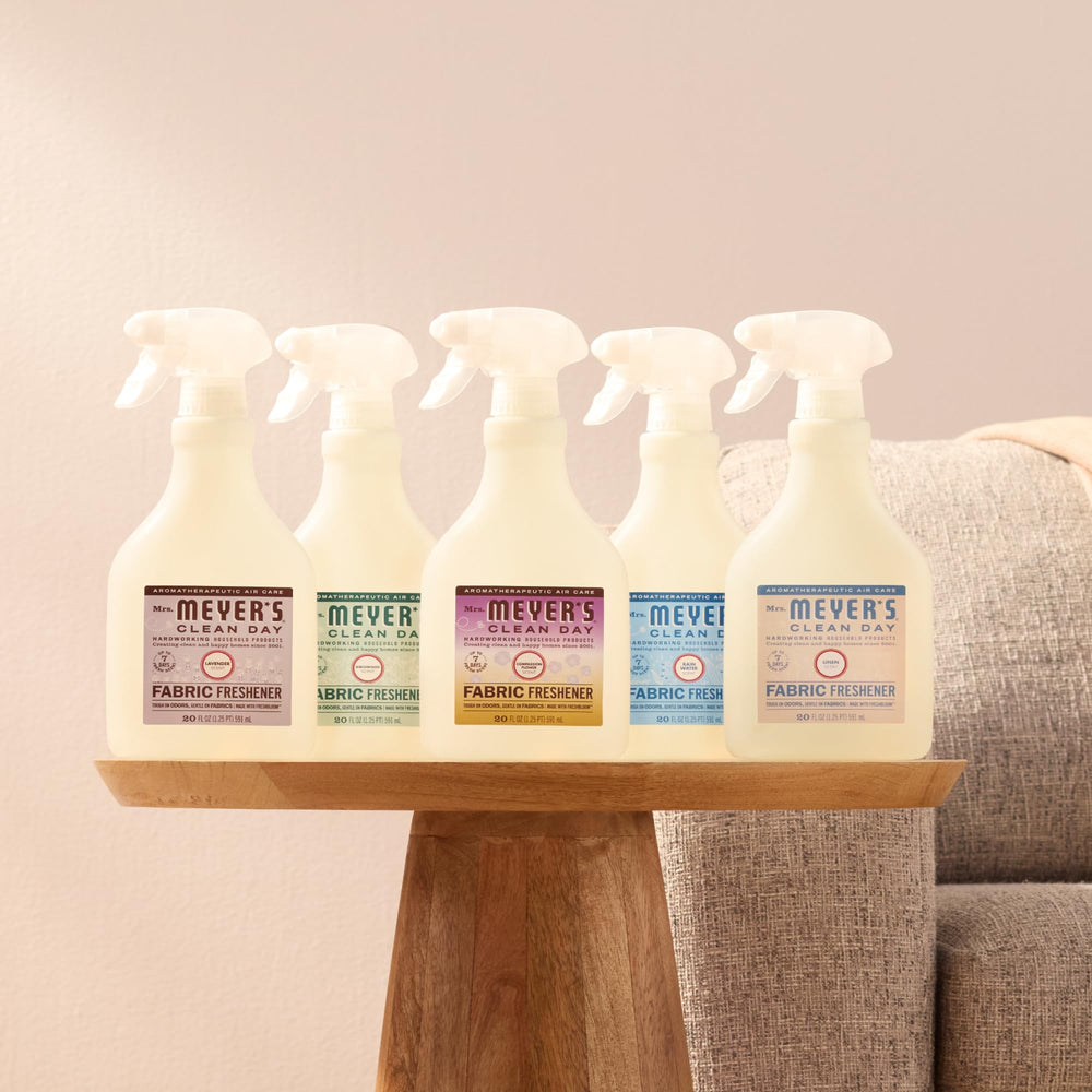 Mrs. Meyer’s Clean Day linens and clothing gain renewed feel between washes.