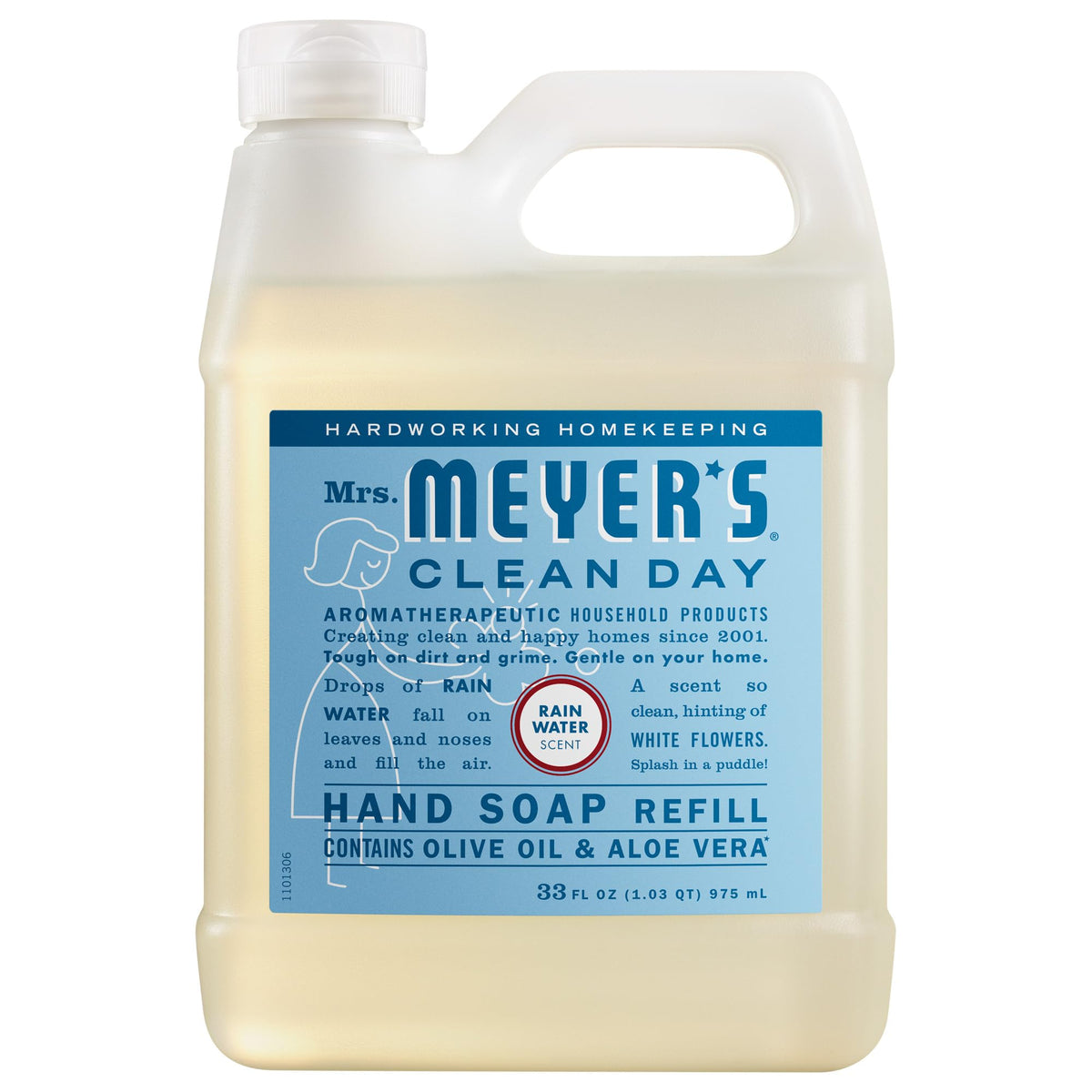 Mrs. Meyer’s Rain Water refill bottle for easy at home replenishment