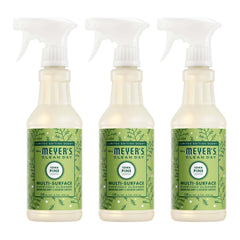 Mrs. Meyer's Clean Day multi-surface bottle front with Iowa Pine scent for quick cleanups