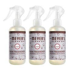 Mrs. Meyer's Lavender Room Spray bottle releasing a fresh scent for any room