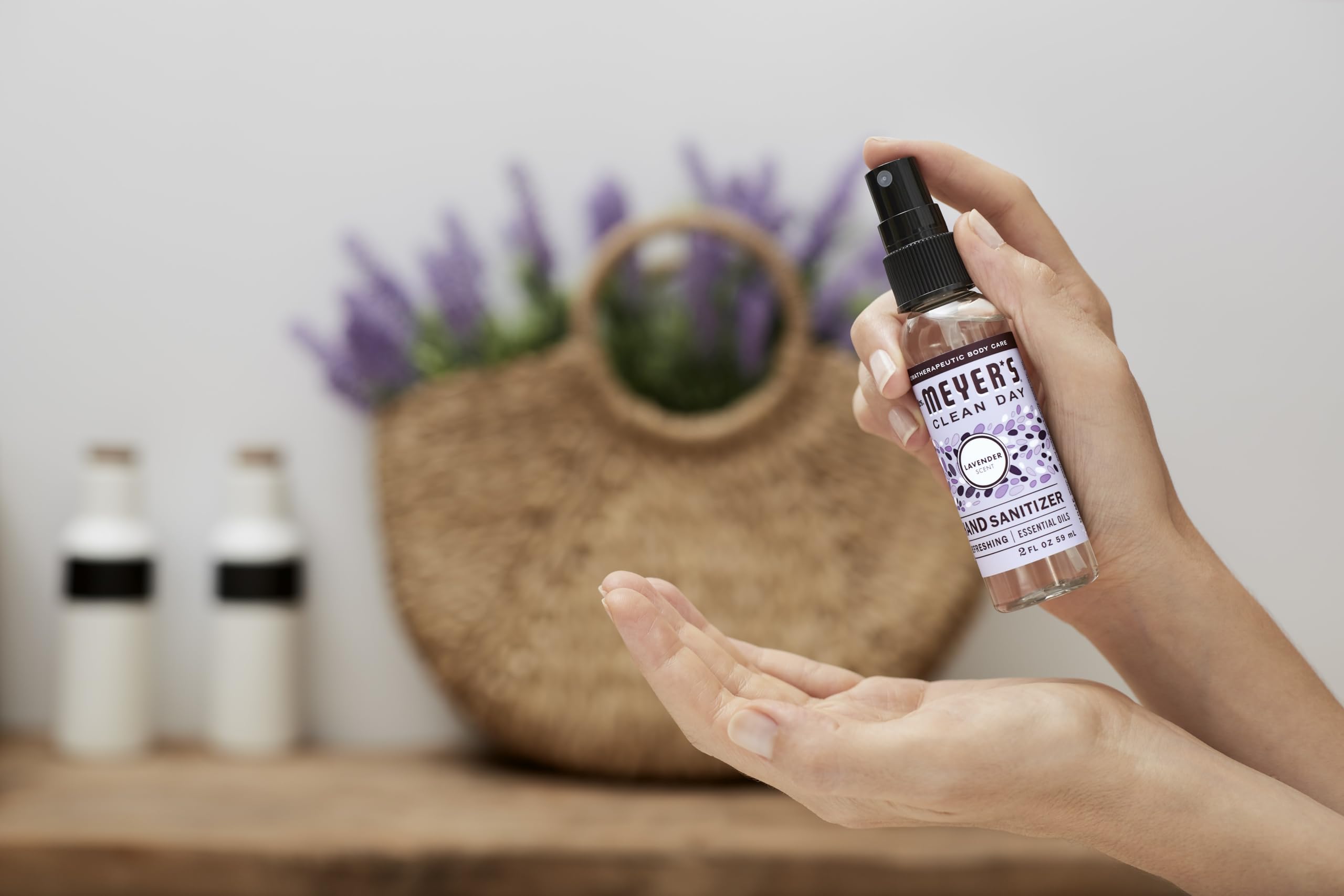 Lavender fragrance leaves hands smelling clean after use