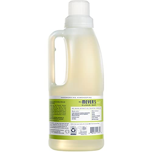 Mrs. Meyer’s Probiotic Drain Maintenance Lemon Verbena pour shows citrus freshness while preventing buildup