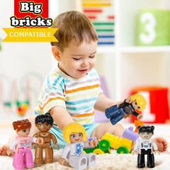 Bright-colored Mruikeny figures inspire early STEM exploration during playtime.