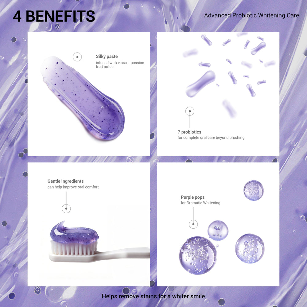 MSDRWIKEY 7 probiotics support oral health and gum comfort.