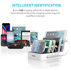 MSTJRY auto-detect charging station optimizes power for each connected device.