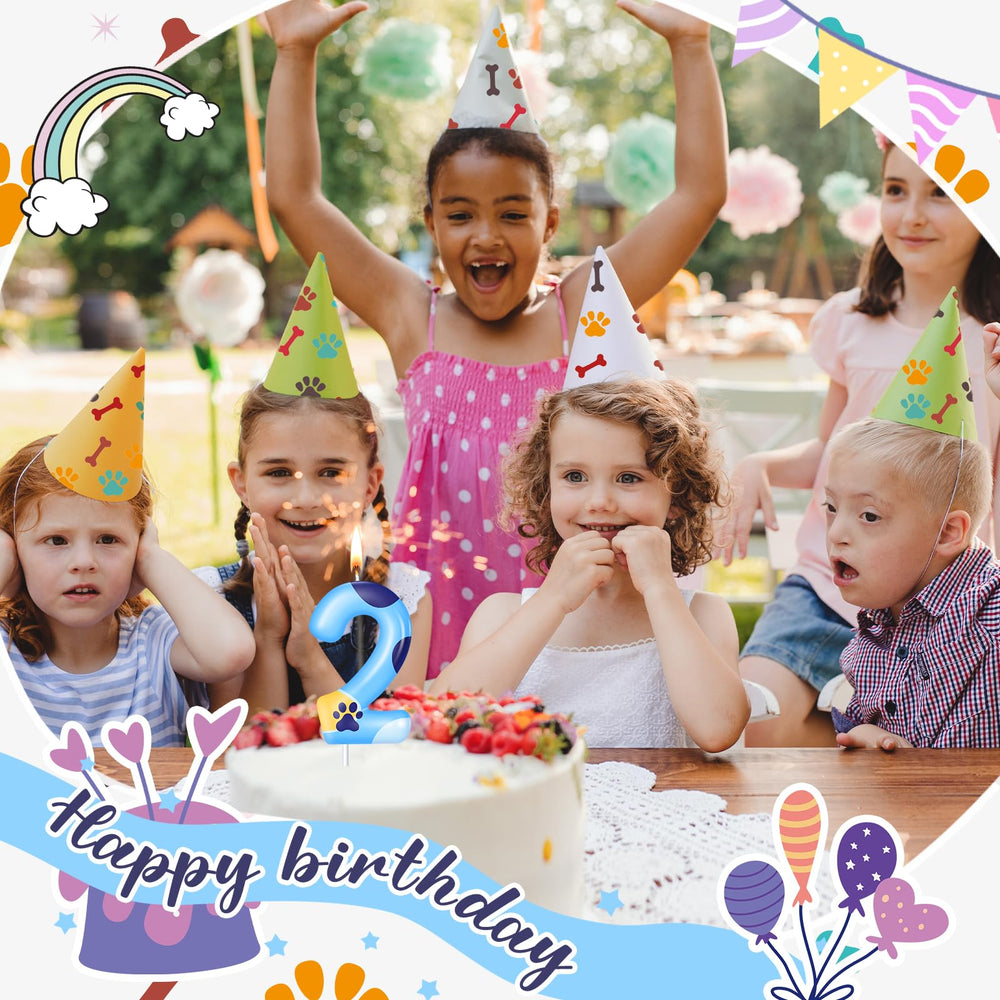 MTLEE paraffin wax candles designed for safe, supervised use during celebrations.