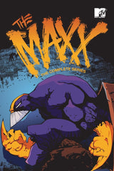 MTV The Maxx complete series cover, featuring the purple hero, ideal for retro TV fans