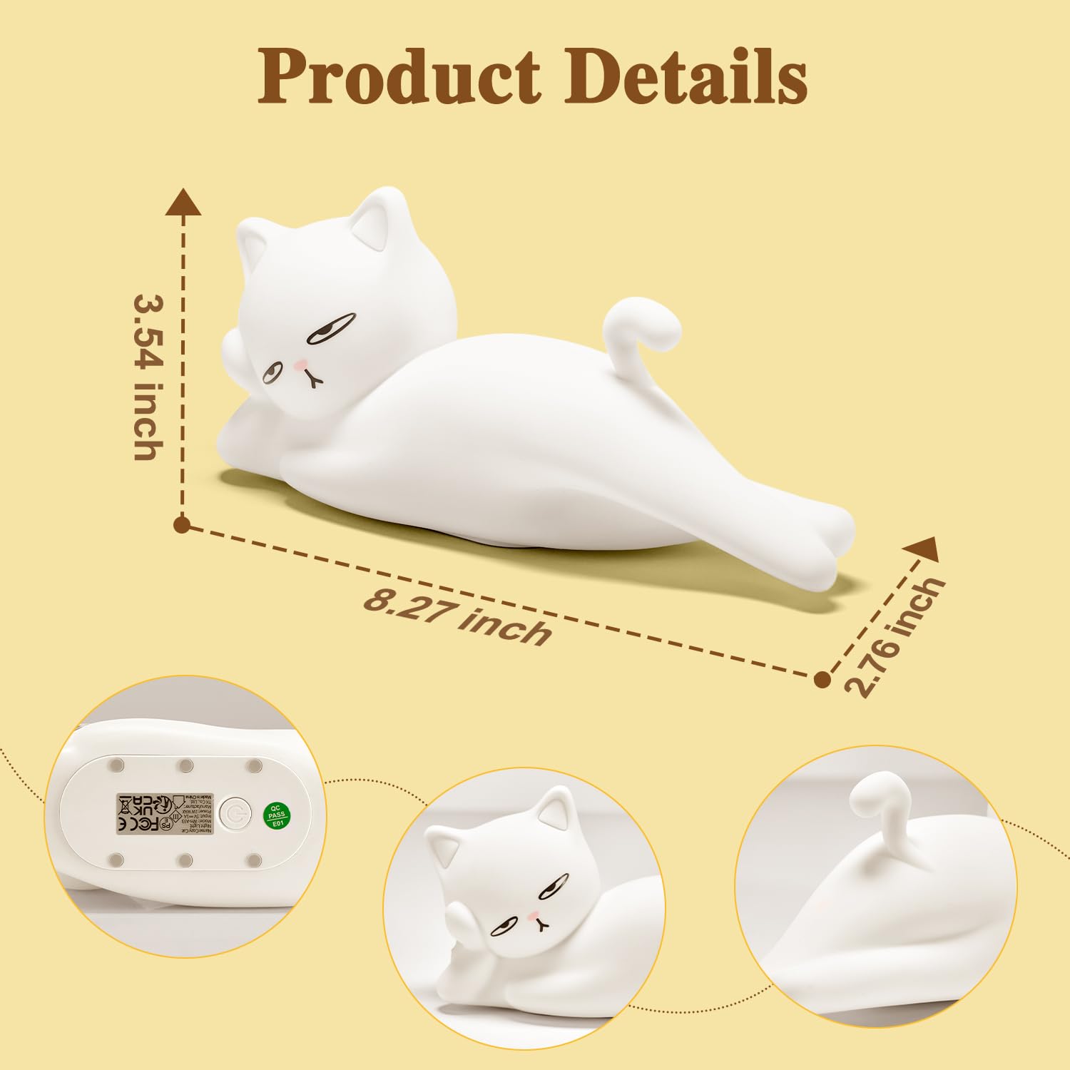 Mubarek Cat lamp makes a charming gift for teens and adults