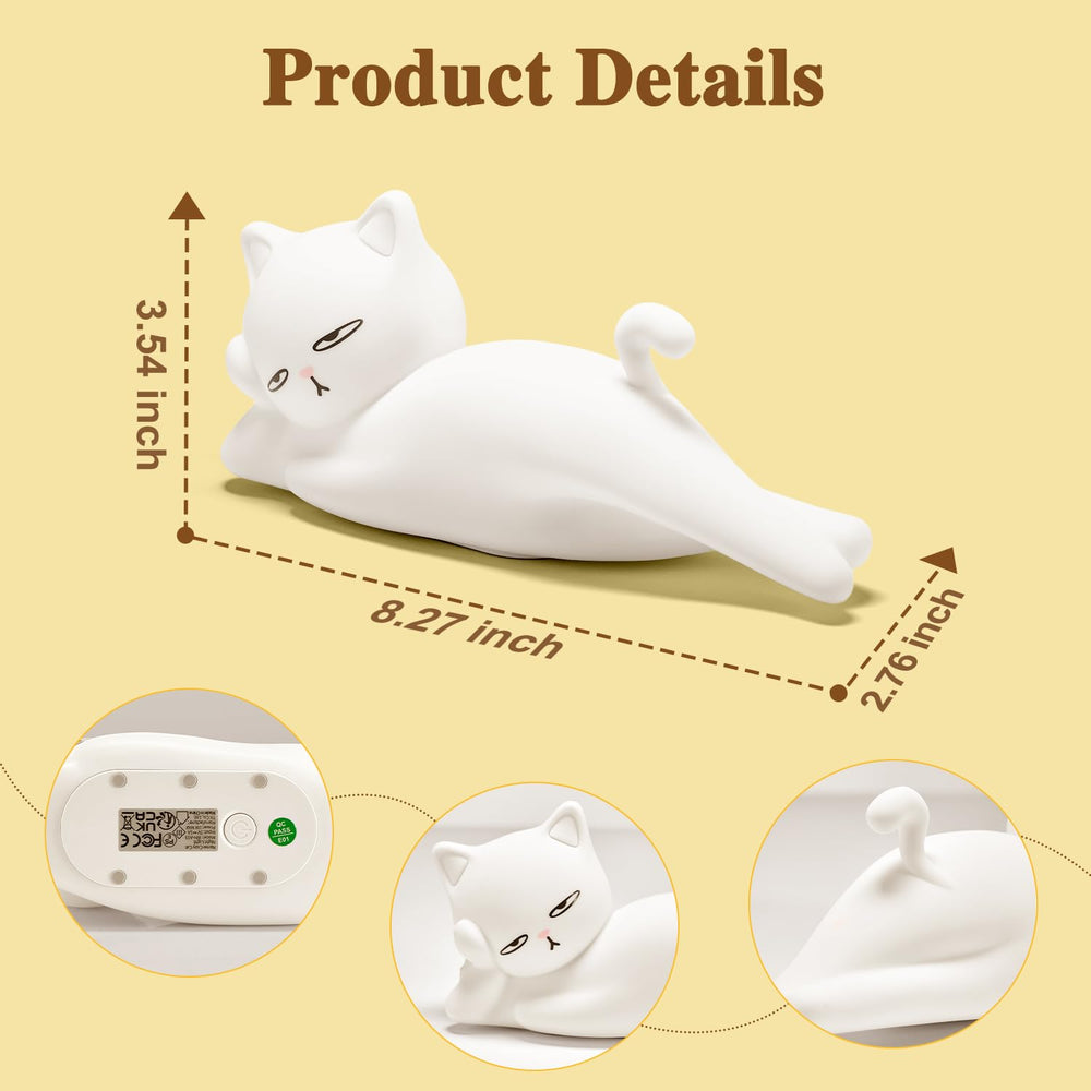 Mubarek Cat lamp makes a charming gift for teens and adults