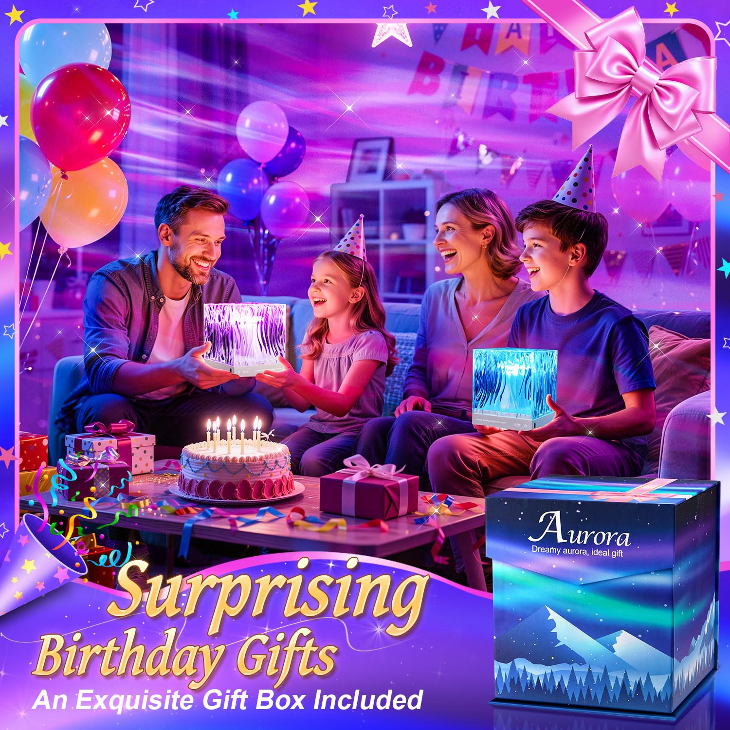 Mubarek gift-ready teen room decor suitable for birthdays and holidays.