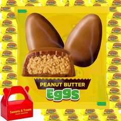 Muchai Easter basket stuffer milk chocolate peanut butter eggs for celebrations