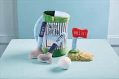 Mud Pie My Golf Bag plush set: driver toy for adventurous play.