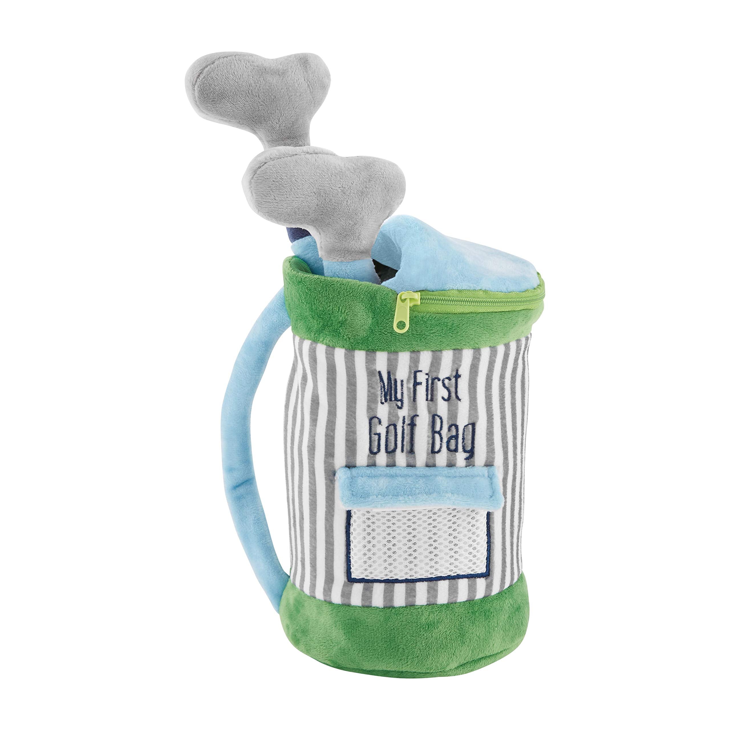 Mud Pie My Golf Bag plush set: cozy golf bag toy for imaginative play.