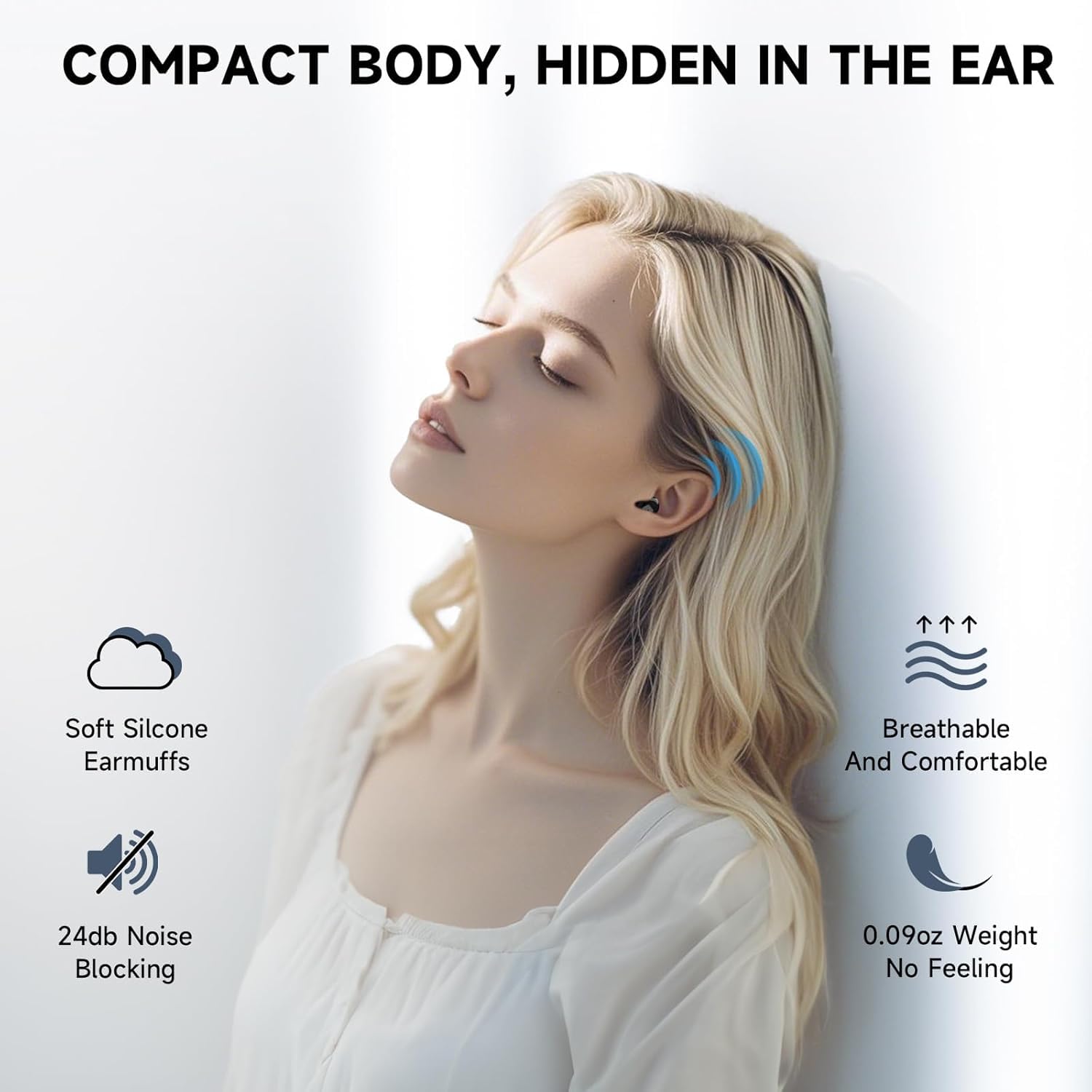 Mudtun Mini Earbuds offer discreet wear for work and daily tasks.