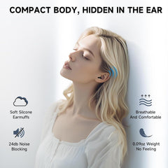 Mudtun Mini Earbuds offer discreet wear for work and daily tasks.