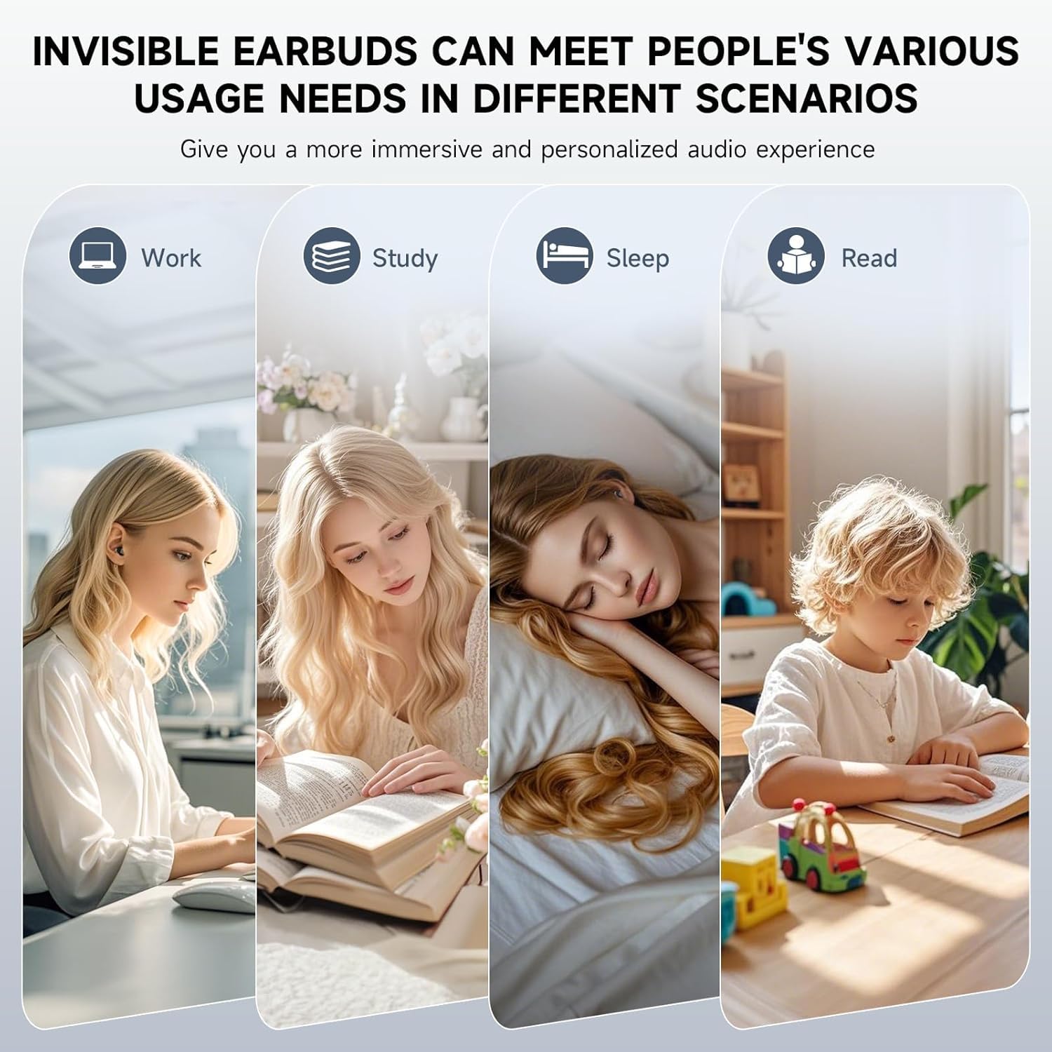 Mudtun One-Step Pairing Earbuds enable quick connections from case open.
