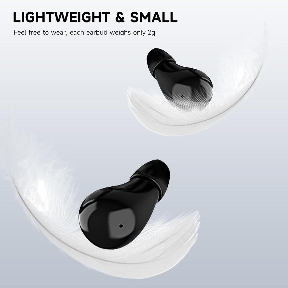 Mudtun Small Bluetooth Earbuds with long battery life for travel and commutes.