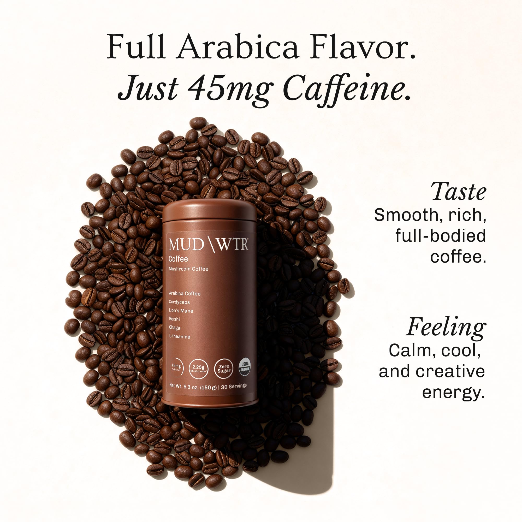 Swiss Water decaf option included for gentler caffeine.