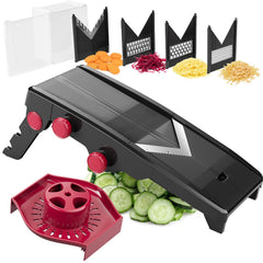 Mueller Austria mandoline base setup for stable, even slicing every time
