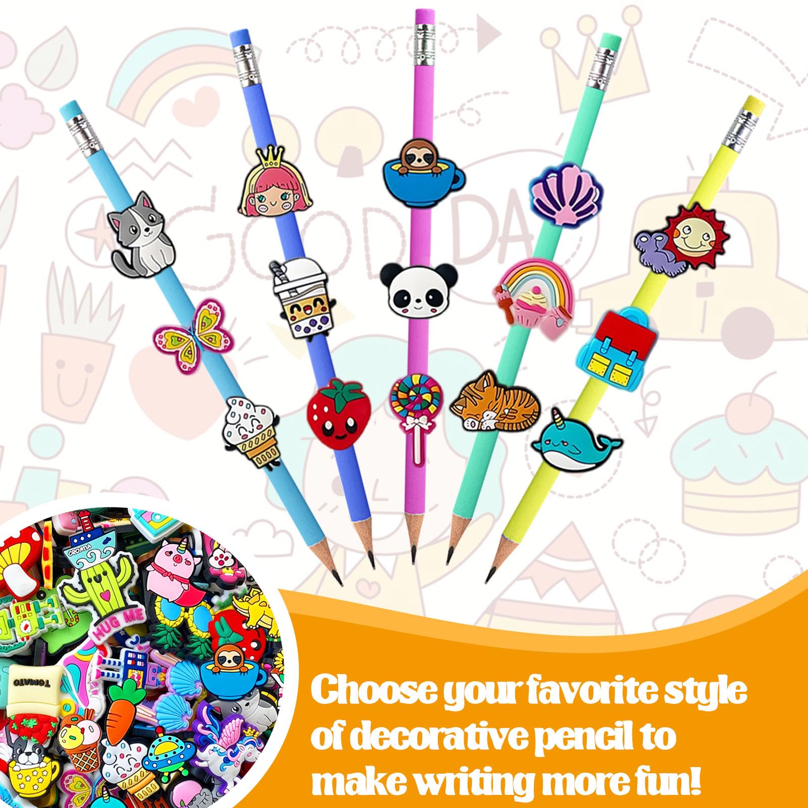 Muiyaneq cute pencil topper planets inspires curiosity during lessons