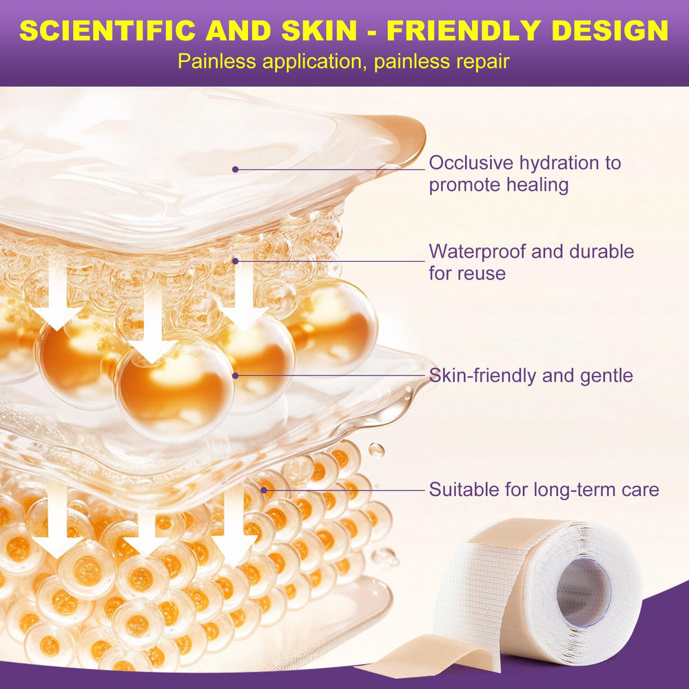 MUKBEA reusable silicone strip close-up, showcasing durable, washable design.