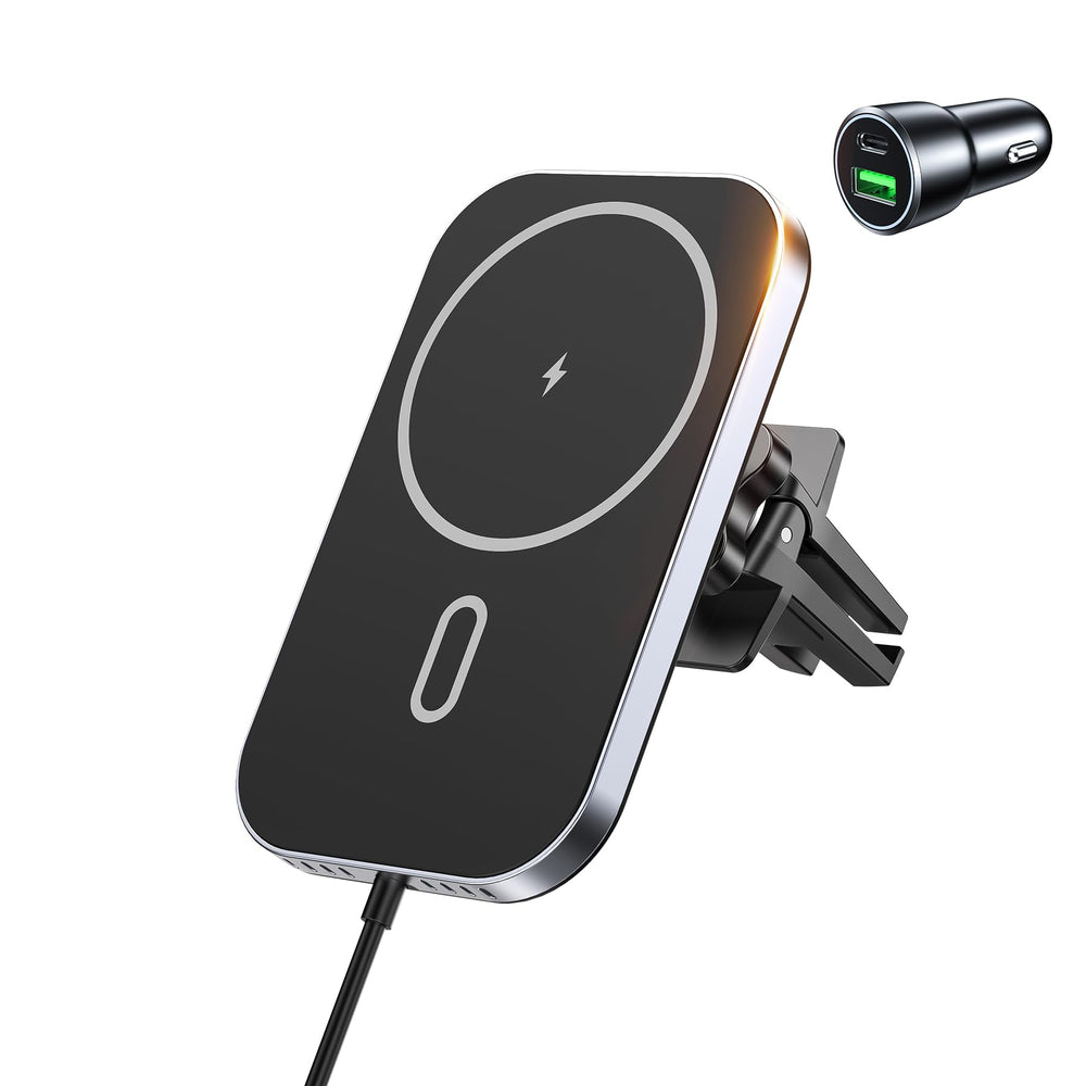 Mukiya MagSafe car mount attachment—secure charging on the road.
