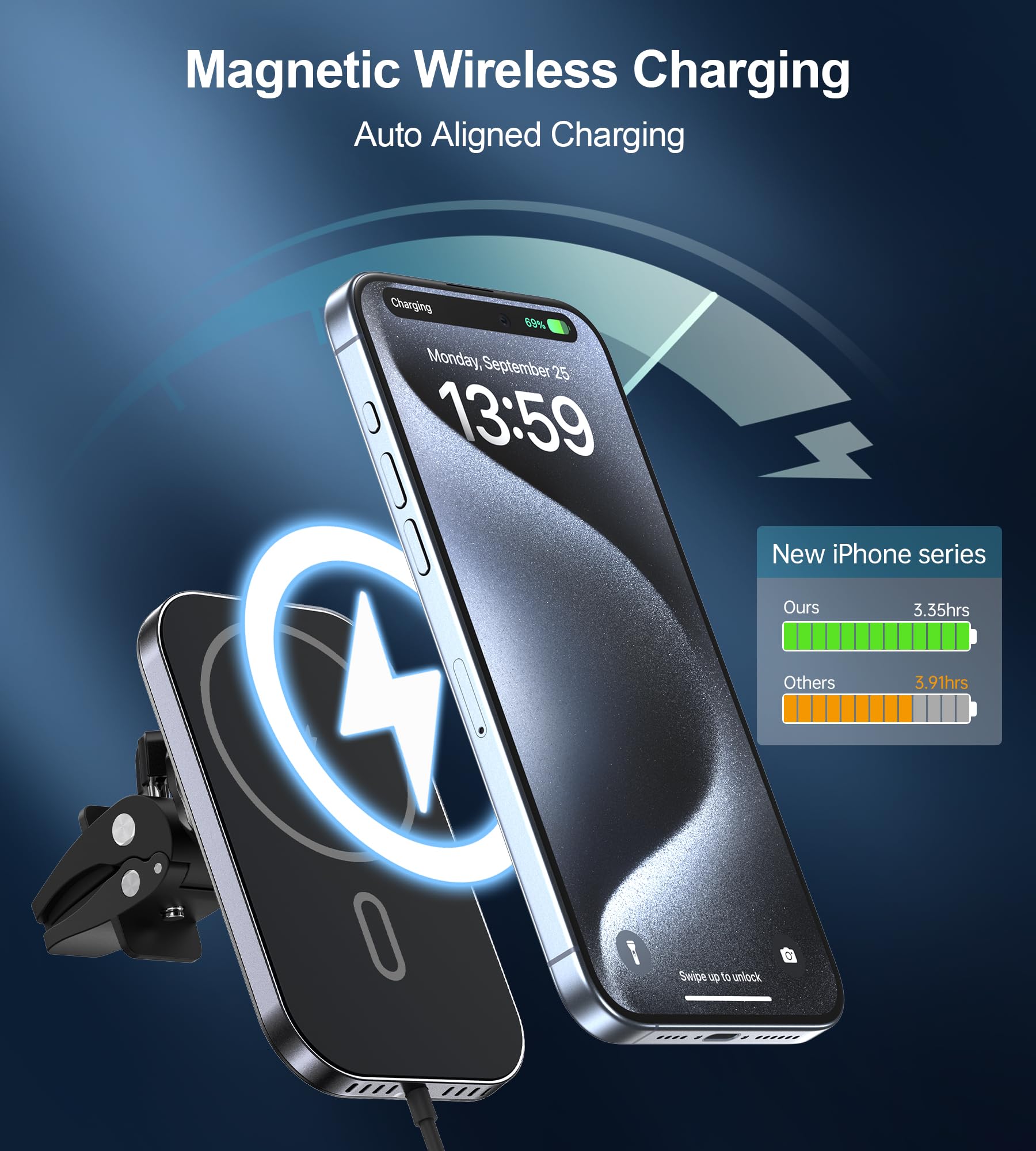 Mukiya twist-lock magnet with strong hold for steady use.