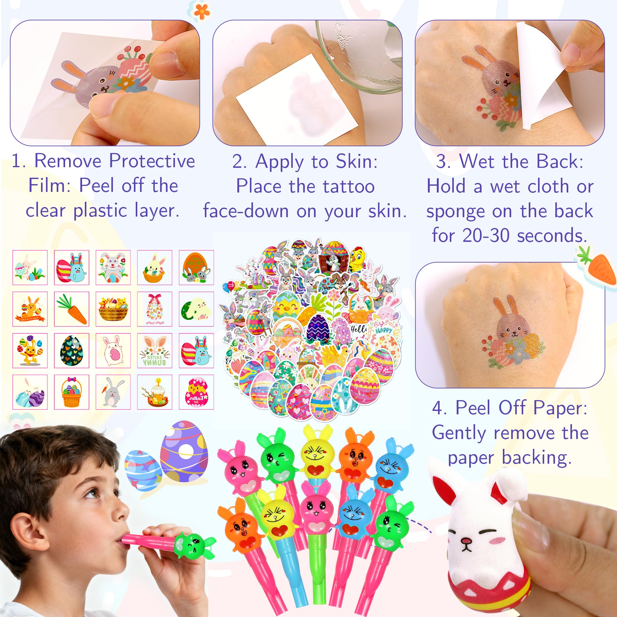 MUKOSEL mochi-squishies Easter filler: soft sensory toys