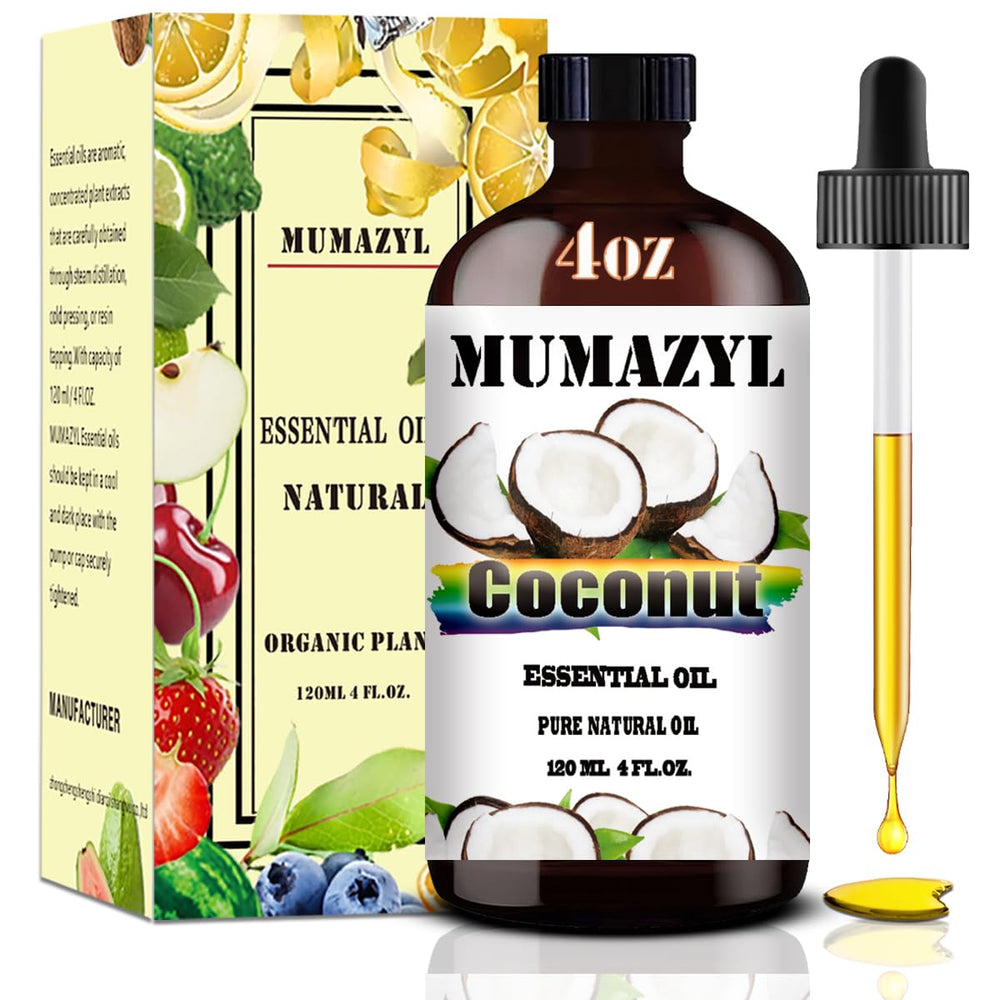 MUMAZYL coconut oil bottle for diffusing or DIY crafts.