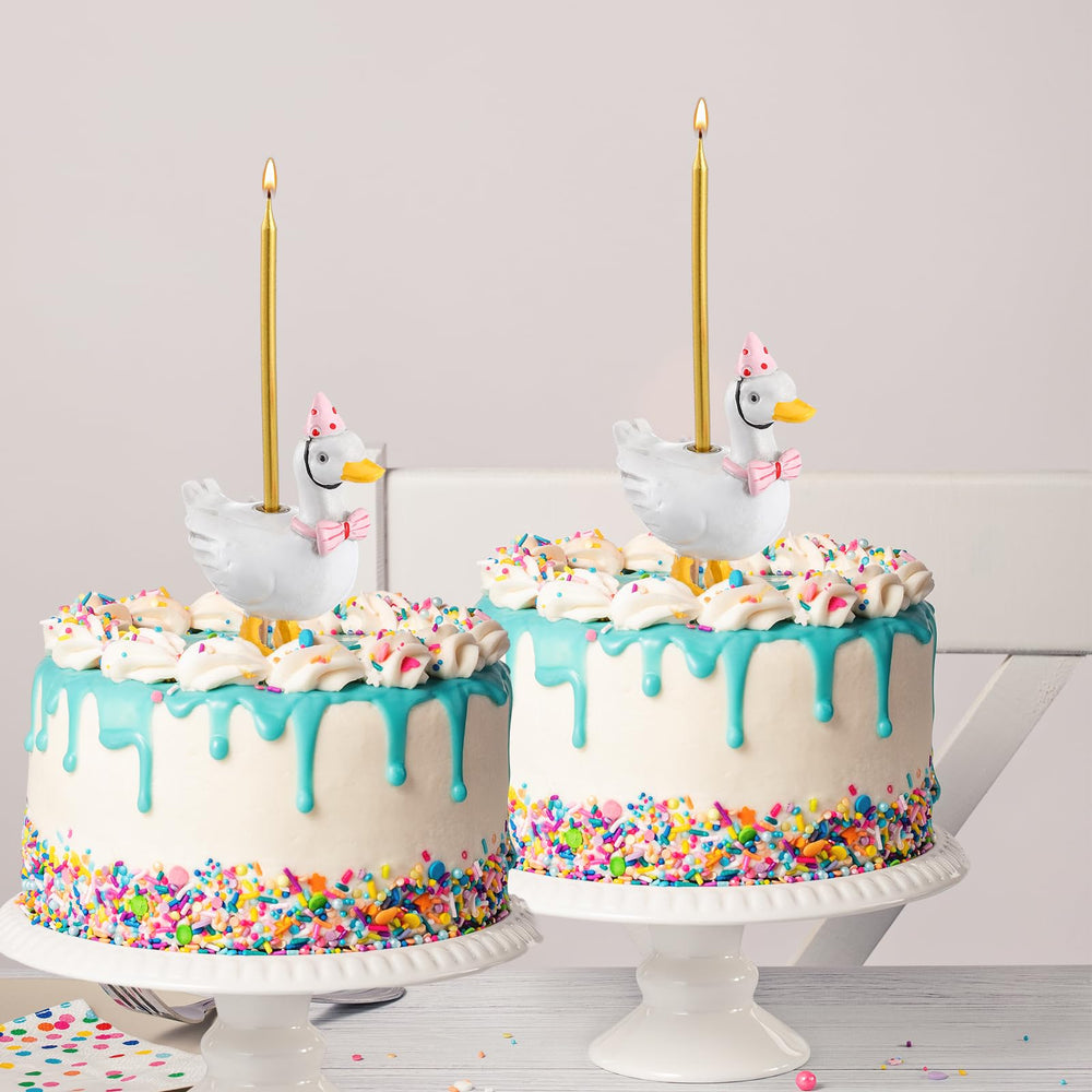 Mumufy goose cake topper dimensions 80mm by 65mm by 30mm for reference.