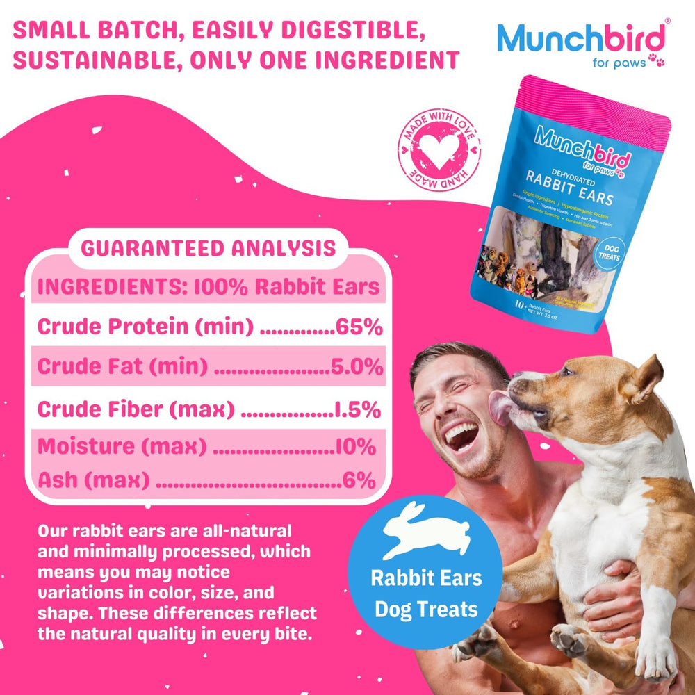 Munchbird single-ingredient snack supports sensitive stomachs and allergies.