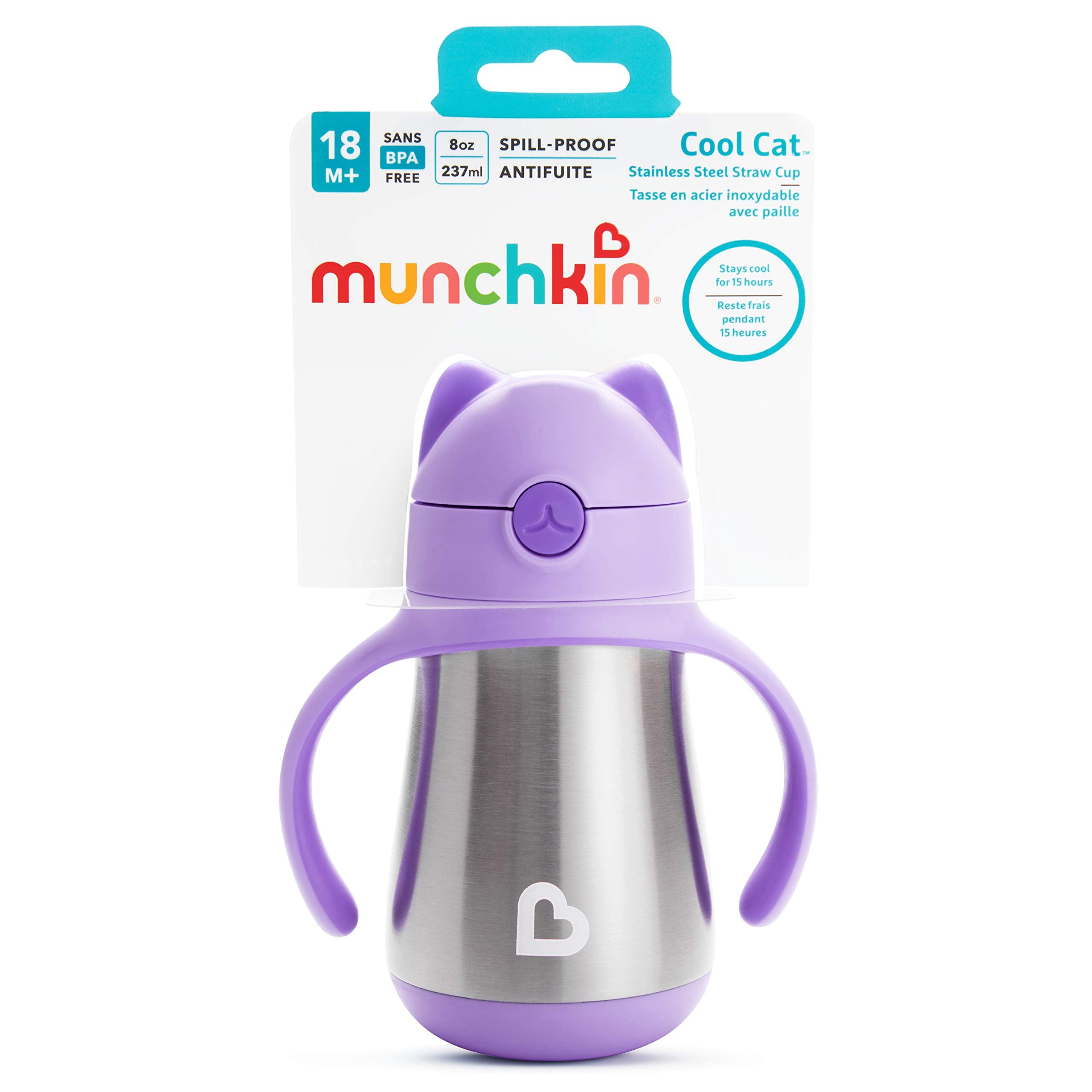 Munchkin cup for 18 months and up, BPA-free safety for kids