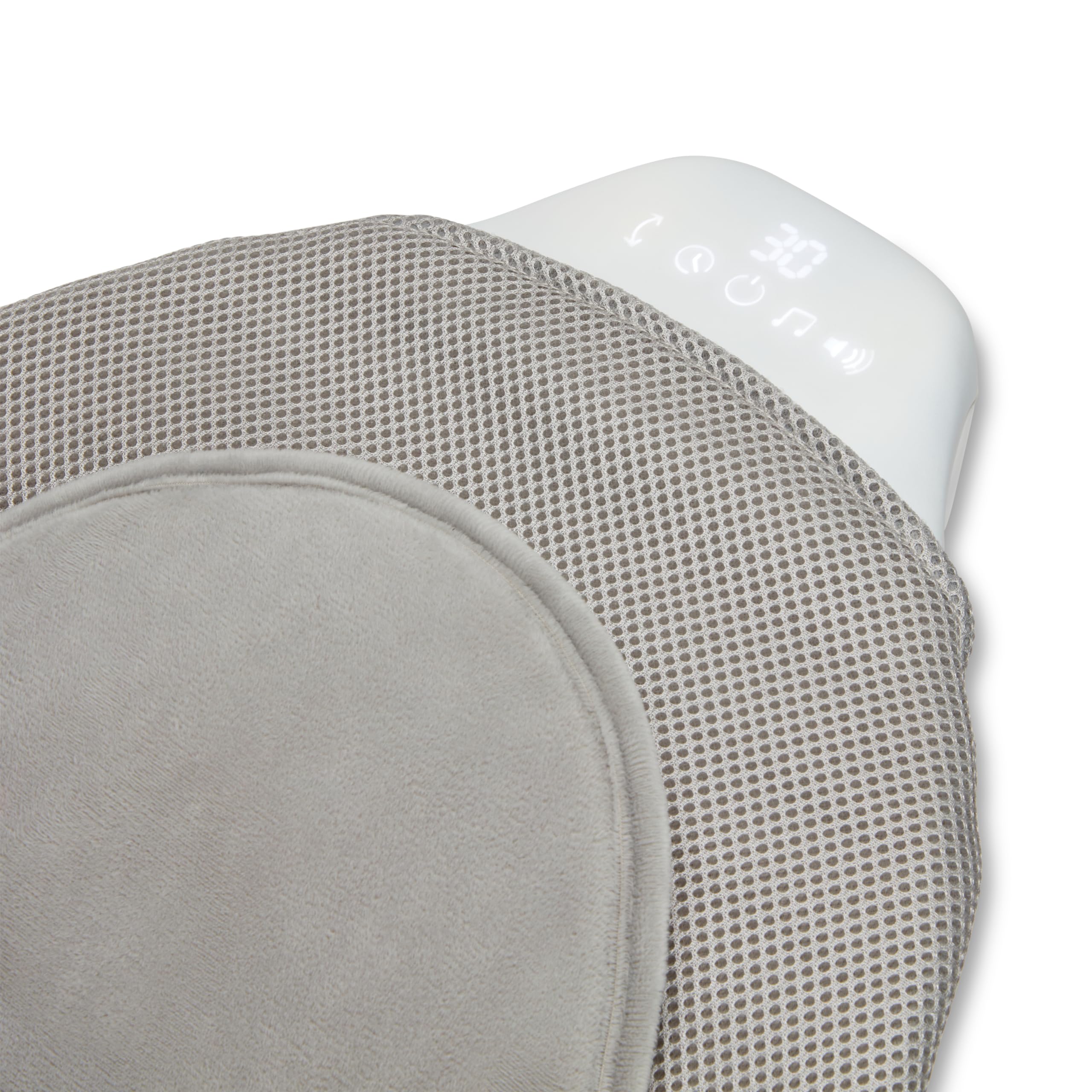 Munchkin Electric Bouncer gray rocking mode for gentle motion