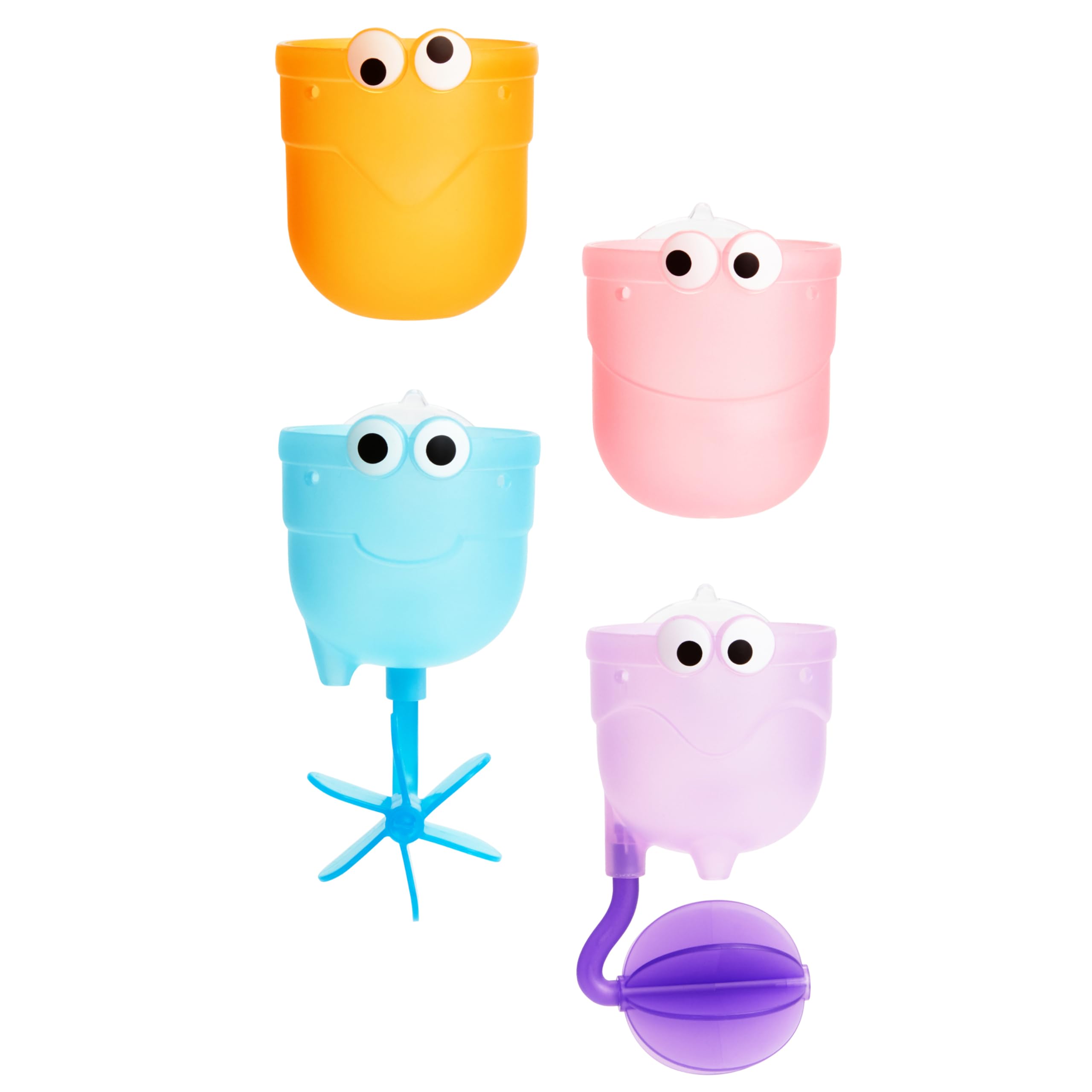 Munchkin Falls on-wall suction setup enables easy tub playtime