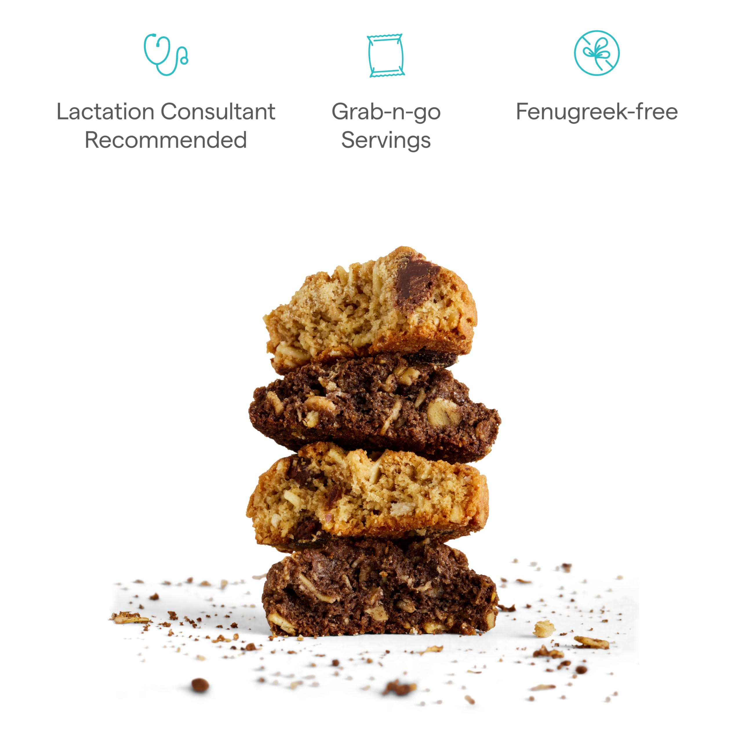 Ingredients: brewers yeast and flaxseed in Munchkin Lactation Cookie Bites.