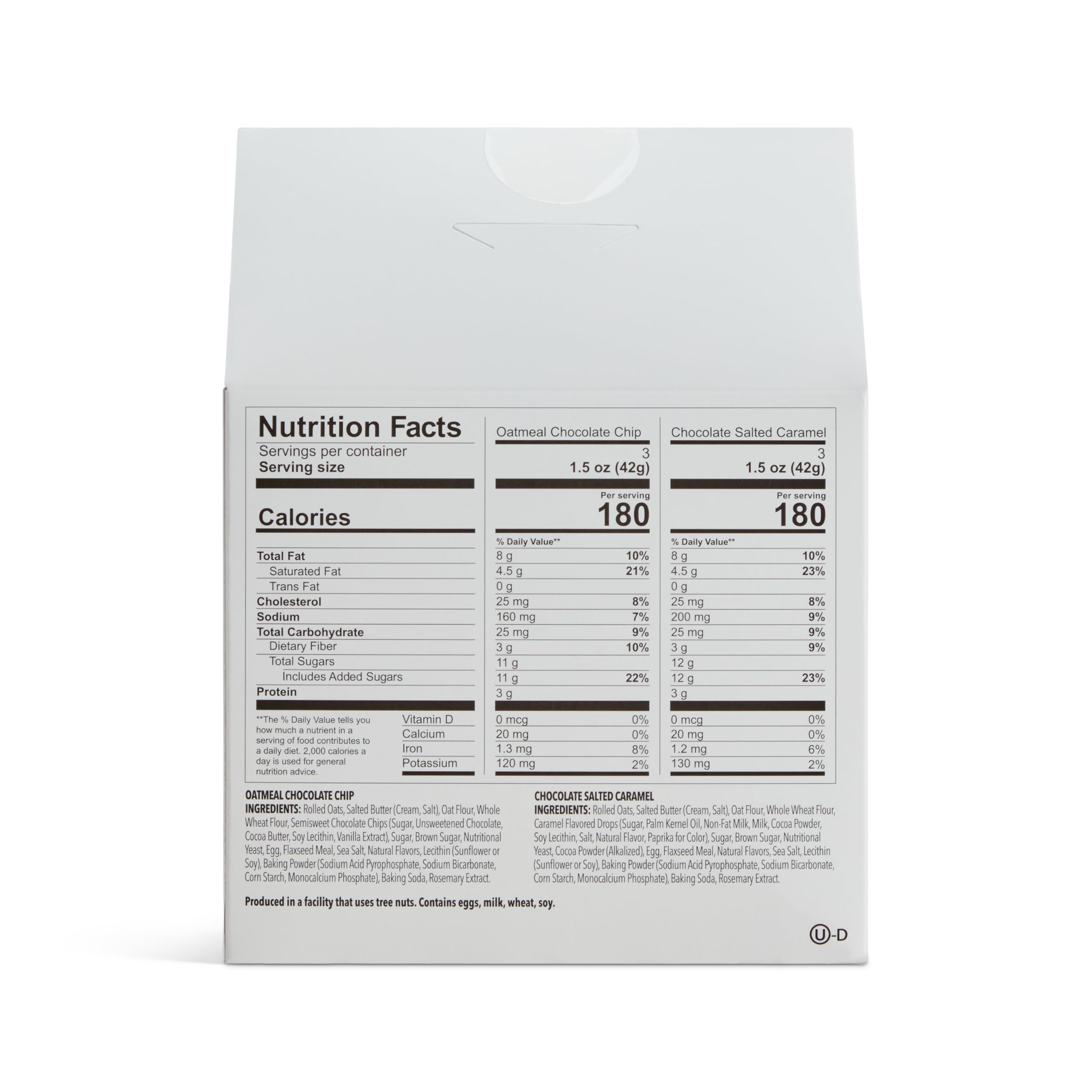 Front view of Munchkin Lactation Cookie Bites variety pack.