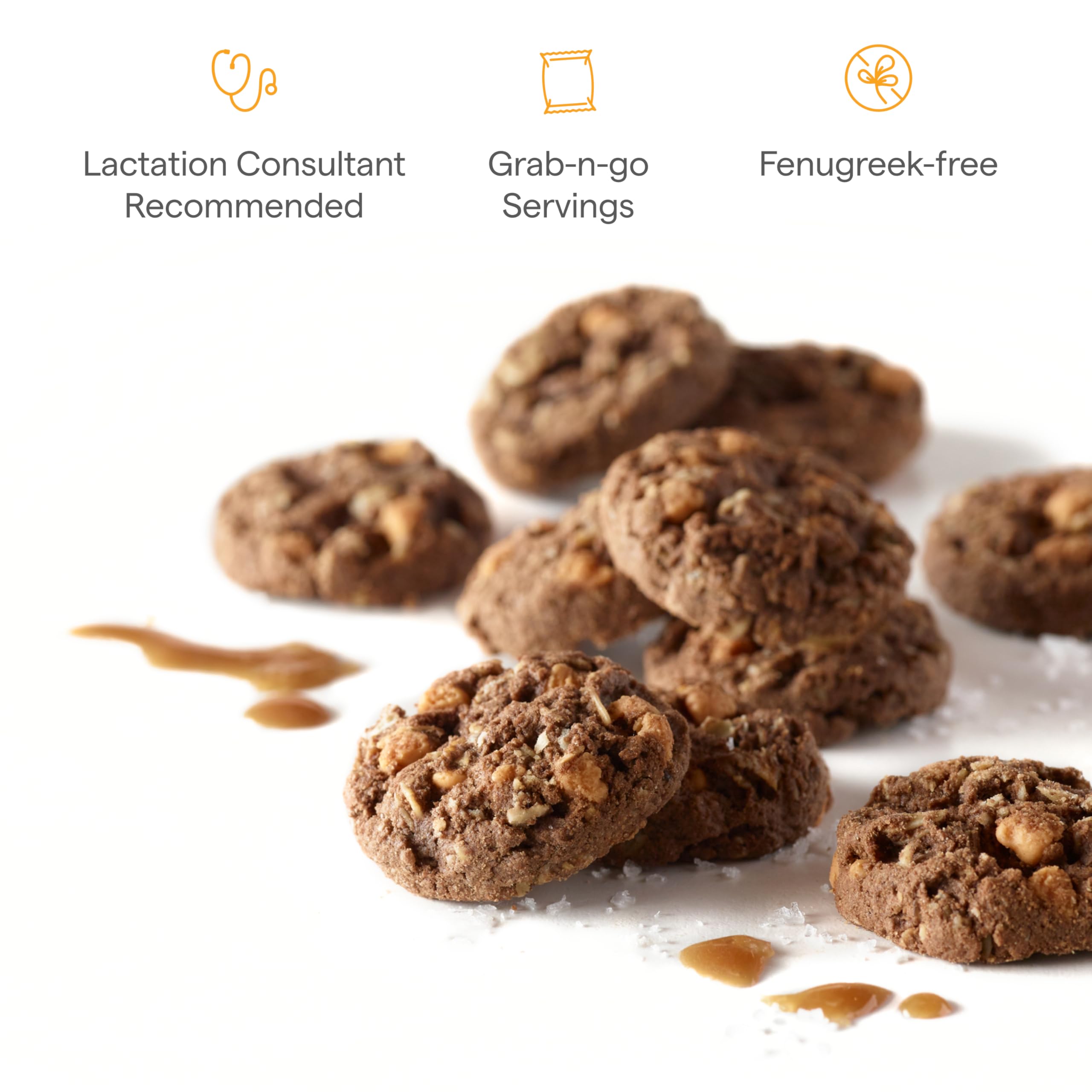 Munchkin Milkmakers bites on-the-go snack plate conveying convenient serving idea for moms