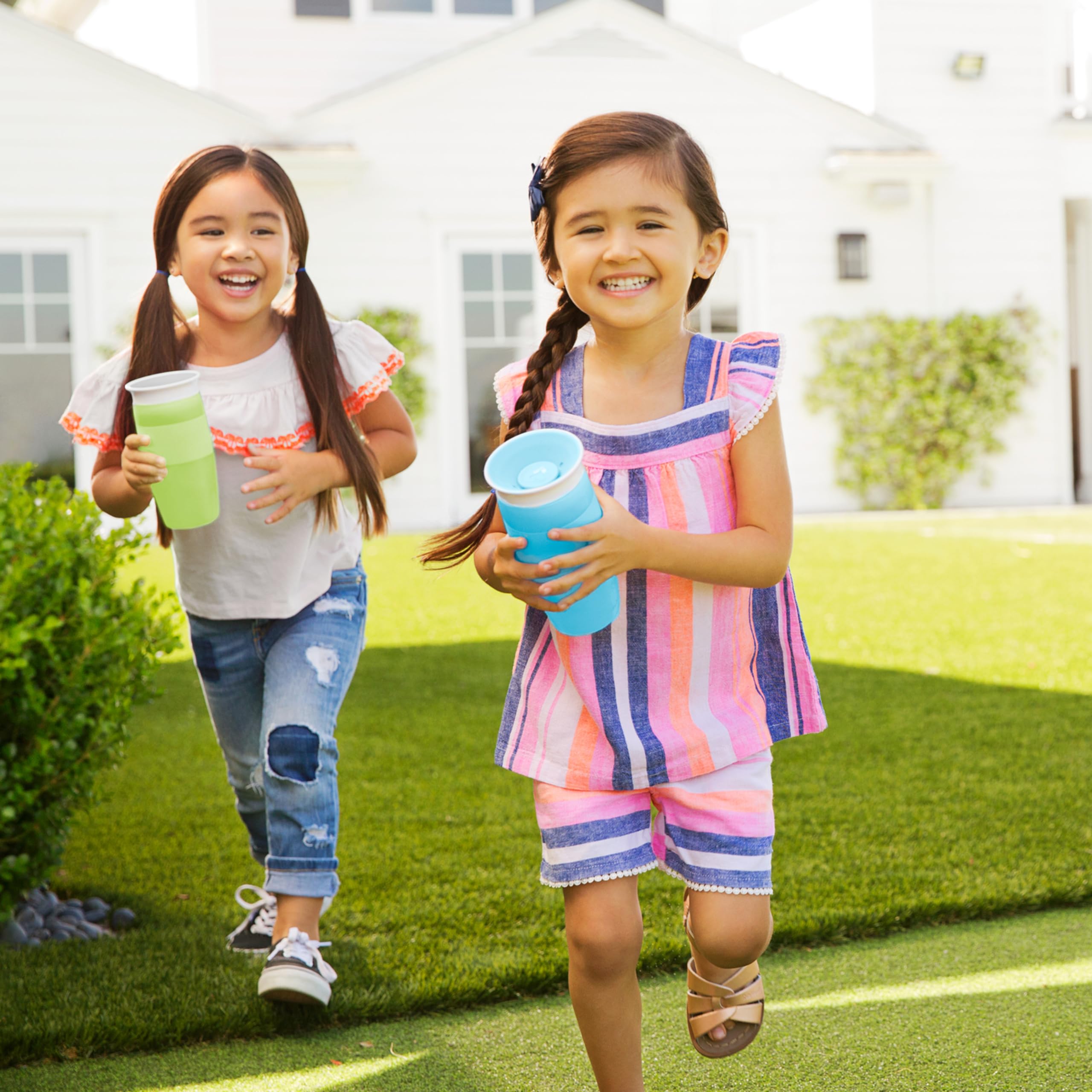 Munchkin Miracle 360 BPA-free materials for safe everyday use.
