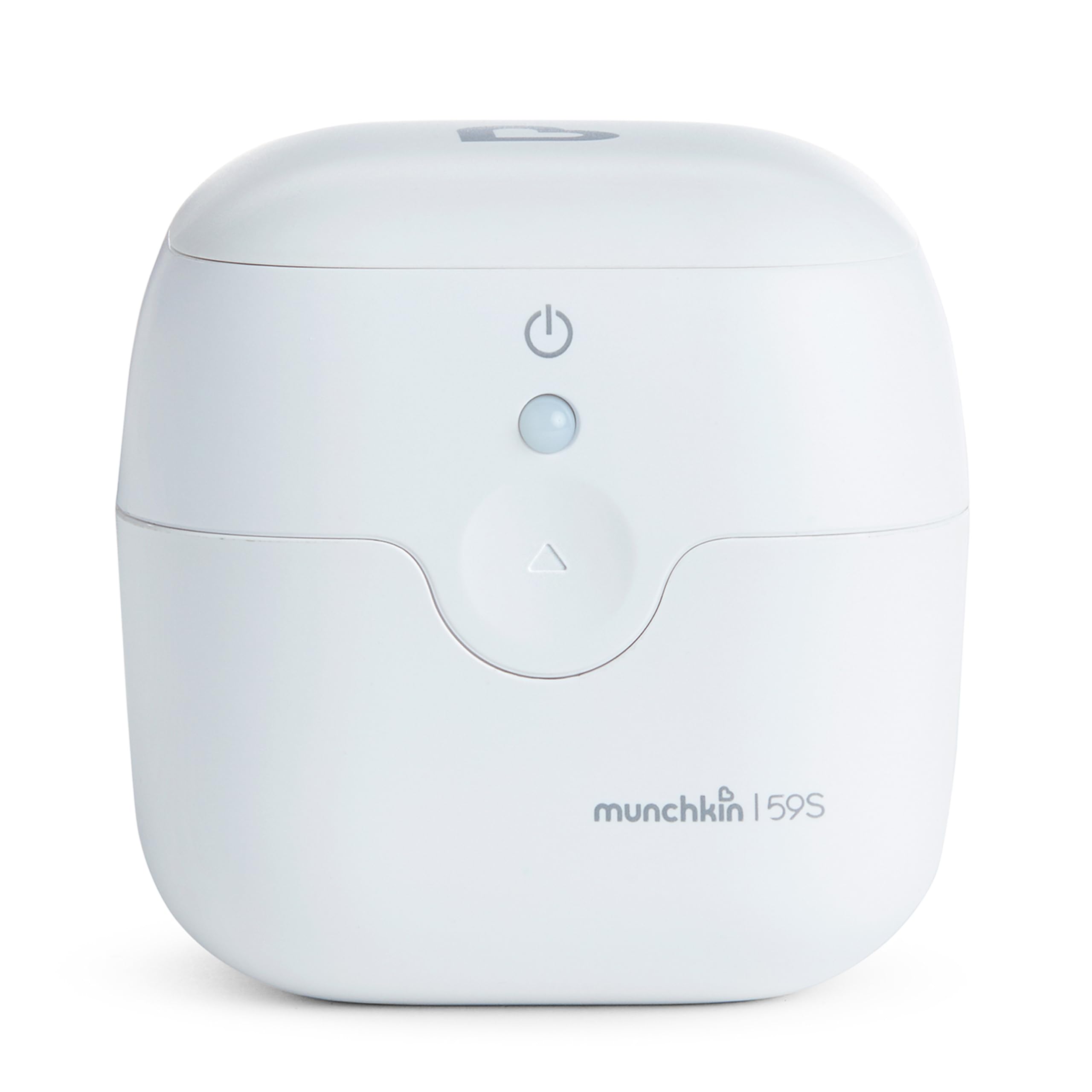 Munchkin Portable UV-C Cleaner pacifier on the go, ready for sanitizing