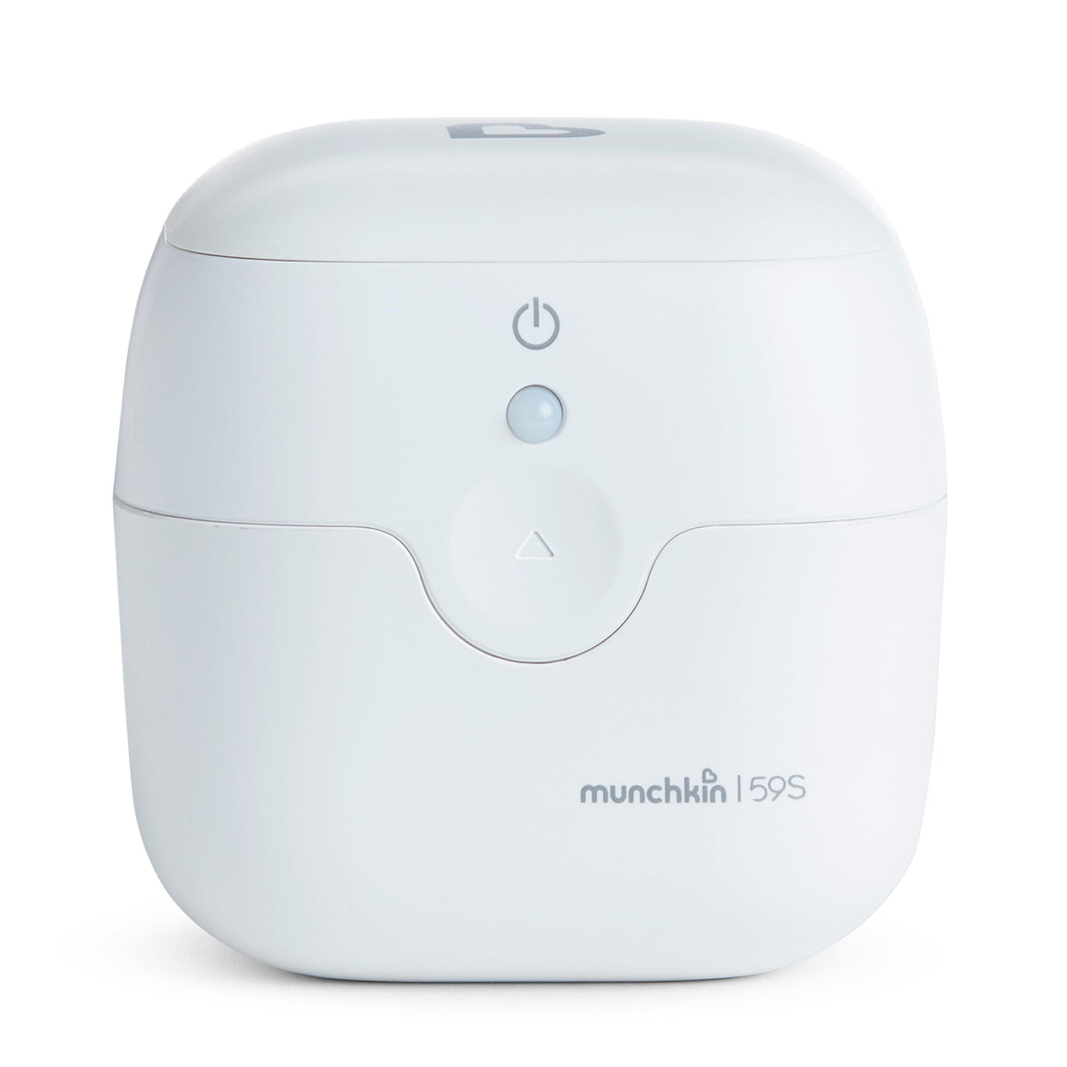 Munchkin Portable UV-C Cleaner pacifier on the go, ready for sanitizing