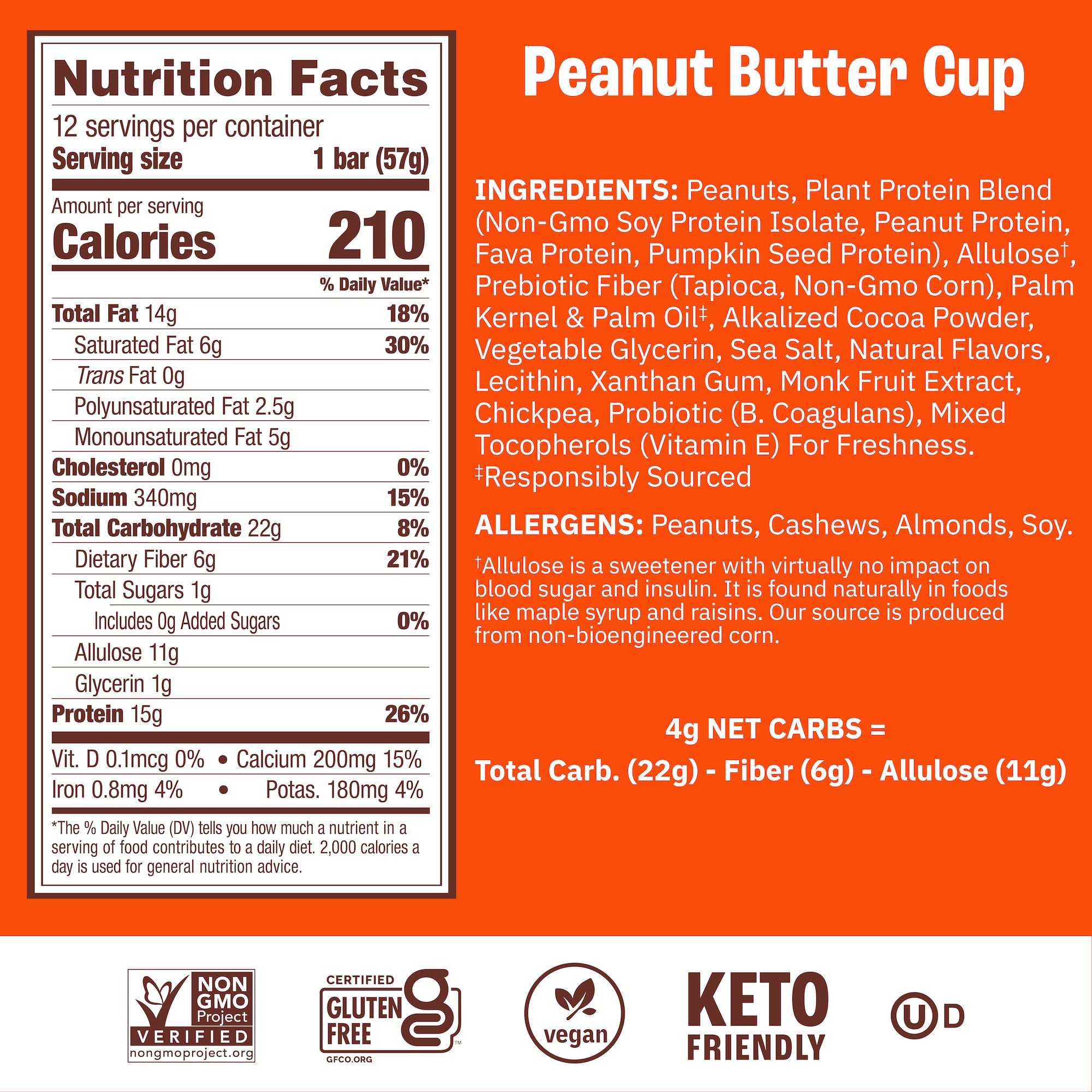 Munk Pack bar close-up texture shows creamy plant protein and chocolate coating.