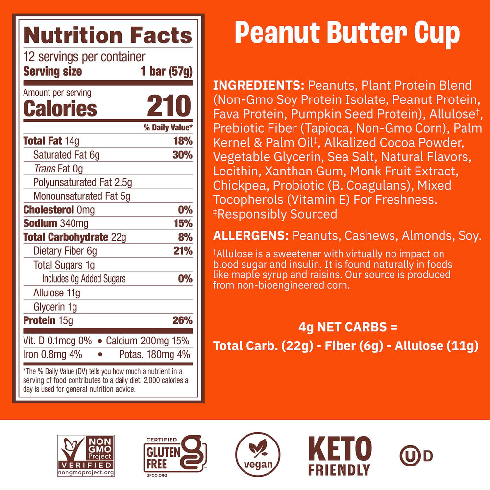 Munk Pack bar close-up texture shows creamy plant protein and chocolate coating.