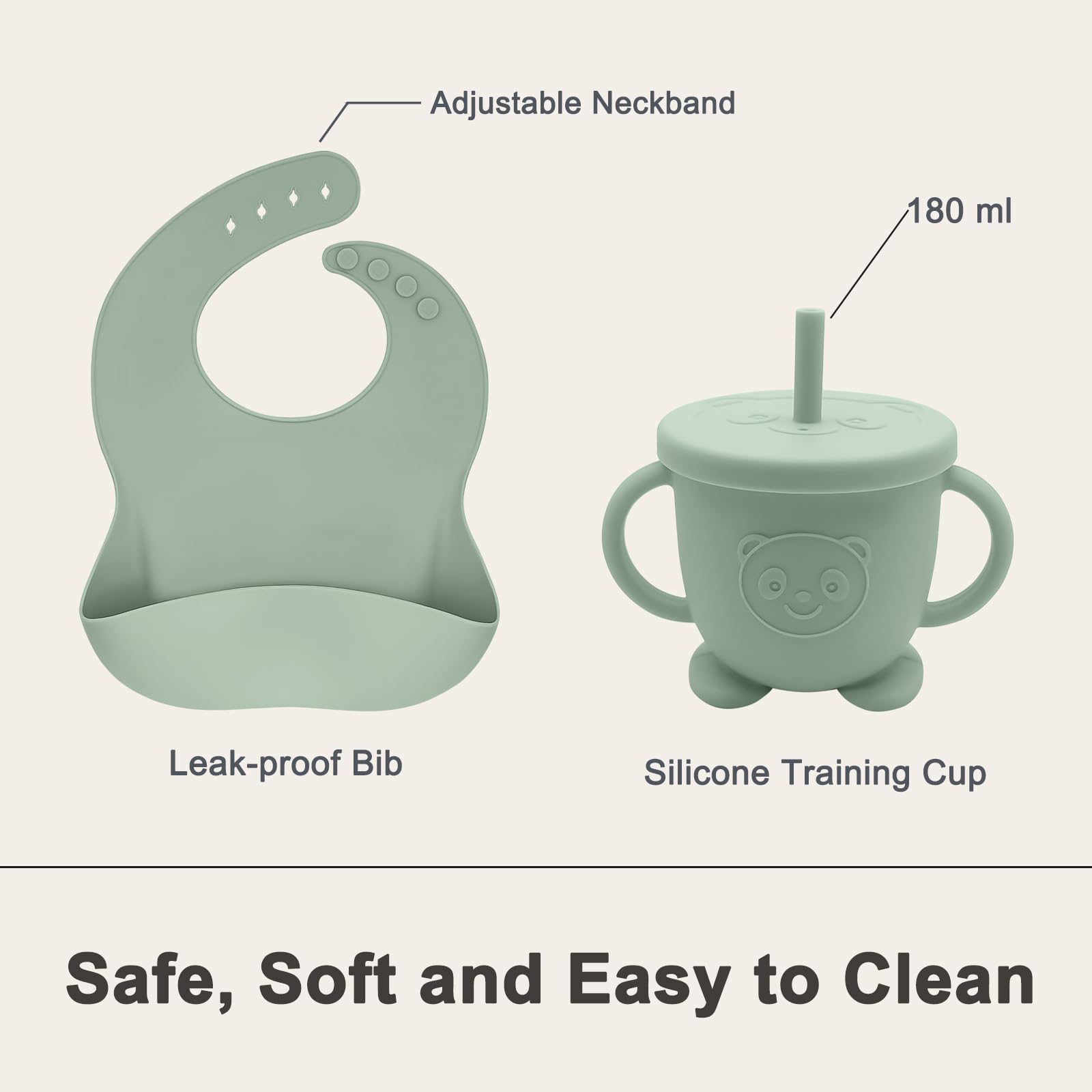 Munlinder baby spoon and fork set designed for tiny hands.