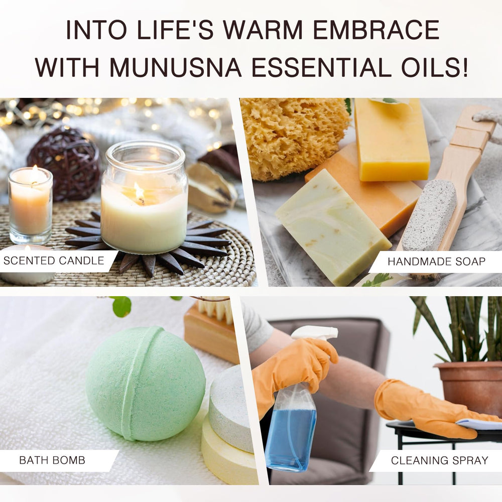 MUNUSNA Lemongrass Oil ideal for outdoor camping sprays.