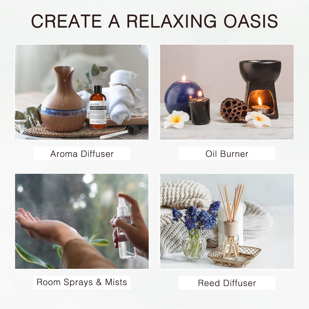 MUNUSNA Tea Tree Oil DIY cleaners and home uses.