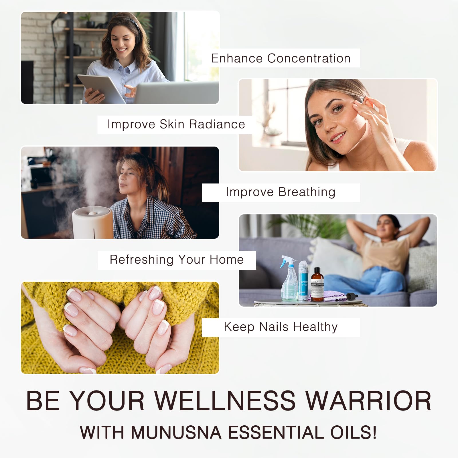 MUNUSNA Tea Tree Oil family-owned brand delivering pure ingredients.