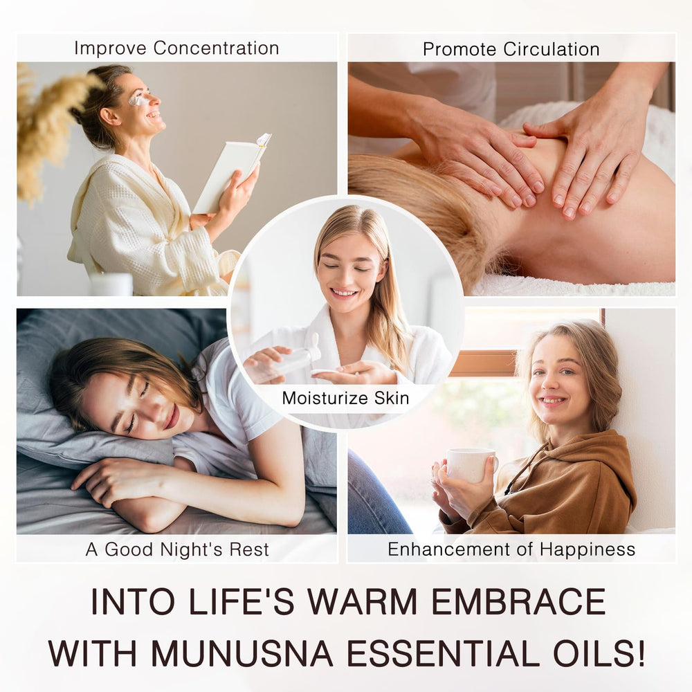 Amber glass bottle by MUNUSNA protects vanilla fragrance from light.