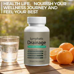 MUPUFU Lymphatic Drainage Capsules bottle close-up highlighting potent daily wellness